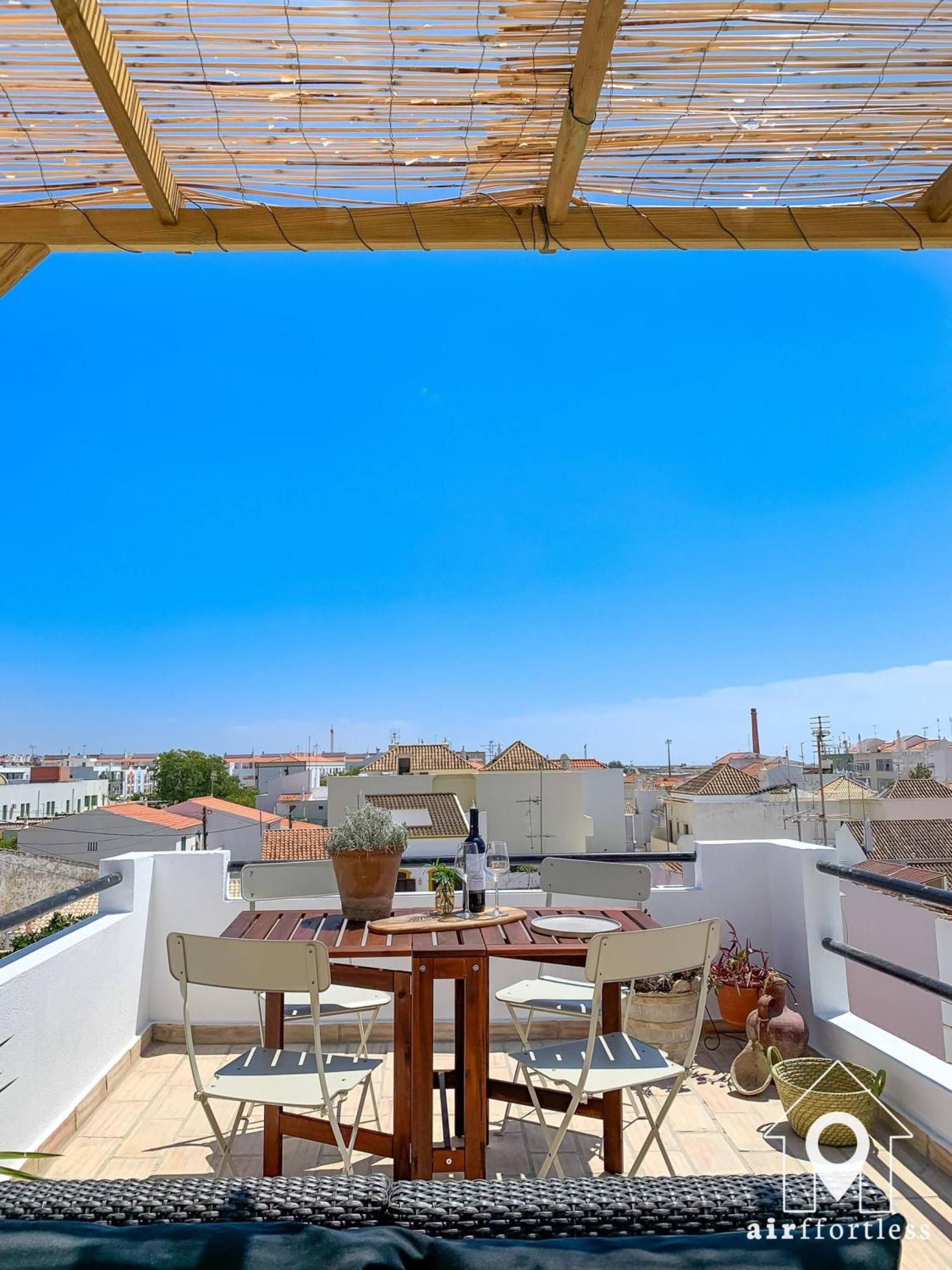 Casa Castelo, Unique Flat W Pool In Taviras Historical Centre Apartment Екстериор снимка